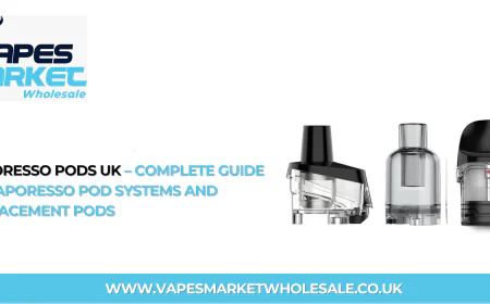 Vaporesso Pods UK – Complete Guide to Vaporesso Pod Systems and Replacement Pods