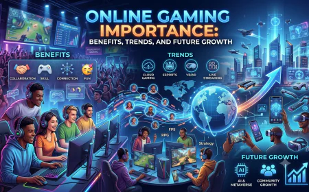 Online Gaming Importance: Benefits, Trends, and Future Growth