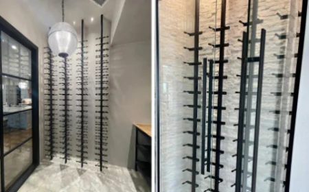 How I Transformed a Blank Apartment Wall into a Luxury Wine Feature?