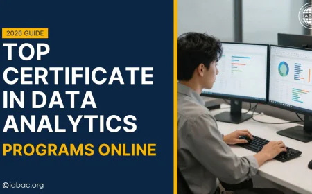 Top Certificate in Data Analytics Programs Online