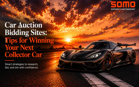 Car Auction Bidding Sites: Tips for Winning Your Next Collector Car