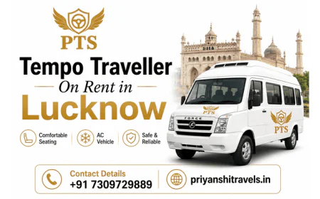 Tempo Traveller On Rent in Lucknow for Pilgrimage and Weekend Travel