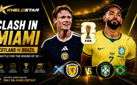 razil vs. Scotland Preview: Lineups, Tactical Matchups, and Broadcast Details