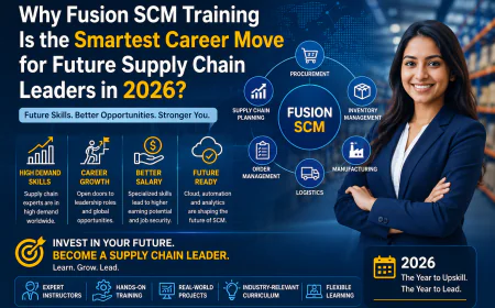 Why Fusion SCM Training Is the Smartest Career Move for Future Supply Chain Leaders in 2026?