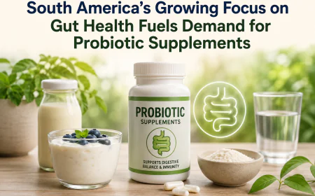 South America’s Growing Focus on Gut Health Fuels Demand for Probiotic Supplements