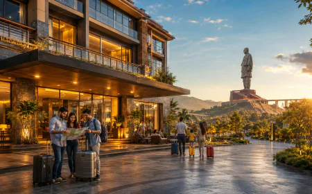 How to Choose the Right Hotel Near the Statue of Unity for a Comfortable Stay