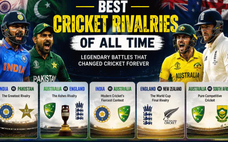 Best Cricket Rivalries of All Time: Greatest Matches & Historic Cricket Battles