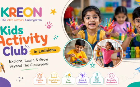 Kids Activity Club in Ludhiana: Helping Children Learn, Explore and Grow