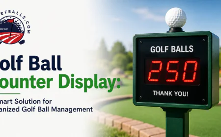 Golf Ball Counter Display: A Smart Solution for Organized Golf Ball Management
