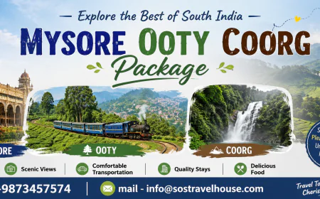 Mysore Ooty Coorg Tour Package for Couples and Honeymoon Travelers