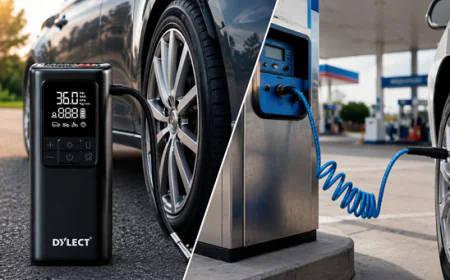 Tyre Inflator vs Air Pump at Petrol Pump — Which Is Better?