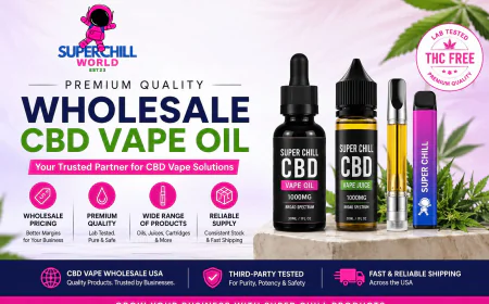Why Retailers Are Choosing Super Chill World for Wholesale CBD Vape Oil