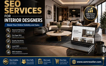 SEO Services for Interior Designers: Boost Your Online Visibility and Sales