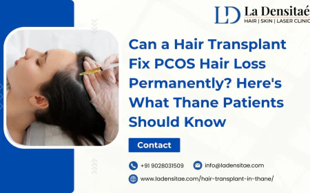 Can a Hair Transplant Fix PCOS Hair Loss Permanently? Here's What Thane Patients Should Know