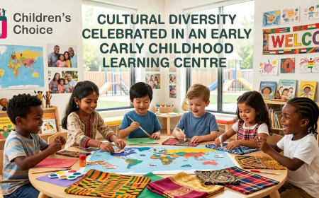 Cultural Diversity Celebrated in an Early Childhood Learning Centre