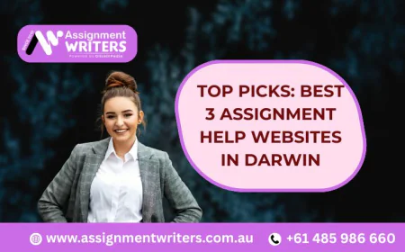 Top Picks: Best 3 Assignment Help Websites in Darwin