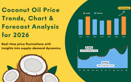 Coconut Oil Price Forecast 2026: Trends, Outlook and Market Data
