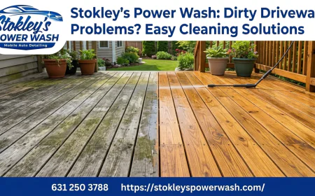 Dirty Driveway Problems? Easy Cleaning Solutions