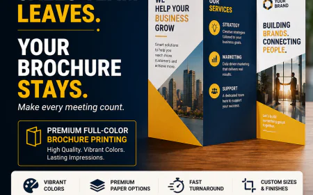 Beyond the First Impression: How Brochures Influence B2B Buying Decisions in 2026