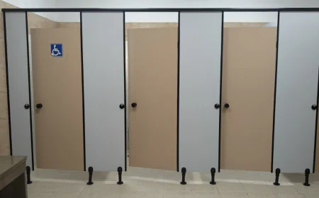 How Toilet Partition Manufacturers Improve Modern Washroom Design
