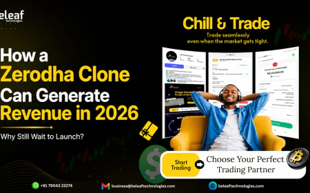 How a Zerodha Clone Can Generate Revenue in 2026—Why Wait to Launch?