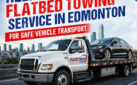 Reliable Flatbed Towing Service in Edmonton for Safe Vehicle Transport