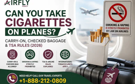 Can You Take Cigarettes on Planes? Carry-On, Checked Baggage & TSA Rules (2026)