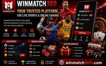 Winmatch360 – Your Trusted Platform for Live Sports & Online Gaming
