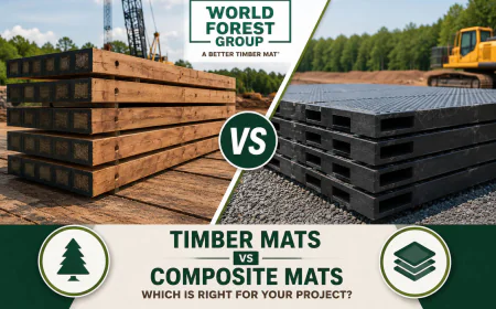 Timber Mats vs Composite Mats: Which Is Right for Your Project?