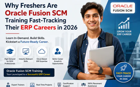 Why Freshers Are Oracle Fusion SCM Training Fast-Tracking Their ERP Careers in 2026