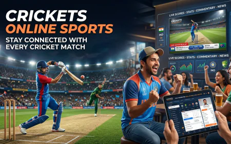 Crickets Online Sports: Stay Connected with Every Cricket Match
