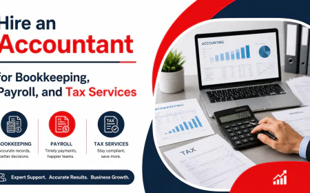 Hire an Accountant for Bookkeeping, Payroll, and Tax Services