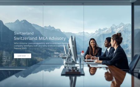 Switzerland M&A Advisory & Investment Banking Company Registration