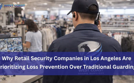 Why Retail Security Companies in Los Angeles Are Prioritizing Loss Prevention Over Traditional Guarding