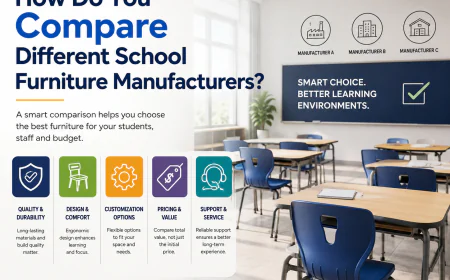 How Do You Compare Different School Furniture Manufacturers?