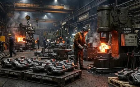 Forging foundry : Manufacturing high quality forged components worldwide