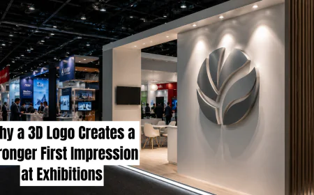 Why a 3D Logo Creates a Stronger First Impression in Exhibition Stand Design