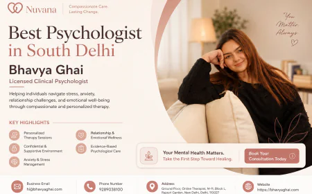 Best Psychologist in Delhi for Stress, Anxiety, and Emotional Well-Being