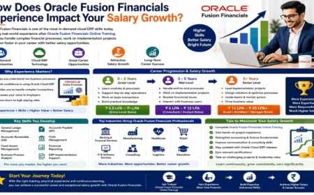 How Does Oracle Fusion Financials Experience Impact Your Salary Growth?