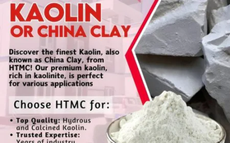 Why Choosing the Right Kaolin Manufacturers Matters for Your Business