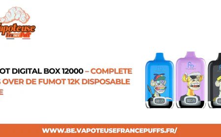 Fumot Digital Box 12000 – Complete Gids over de Fumot 12K Disposable Vape