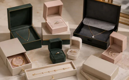 How Custom Printed Jewelry Boxes Help Jewelry Brands Look Premium