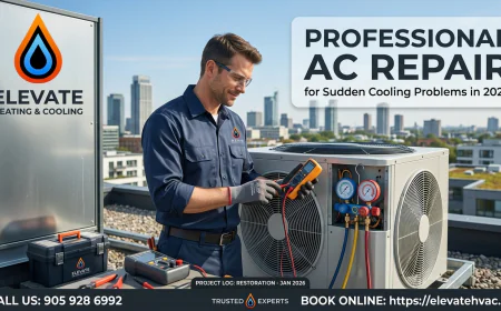 Professional AC Repair for Sudden Cooling Problems In 2026