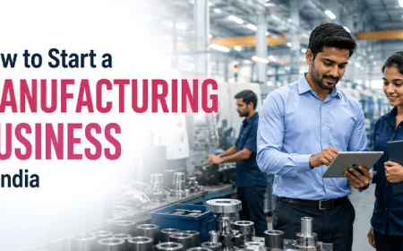 How to Start a Manufacturing Business | Step-by-Step Guide for Beginners