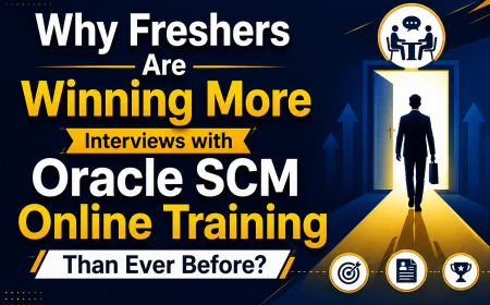 Why Freshers Are Winning More Interviews with Oracle SCM Online Training Than Ever Before?