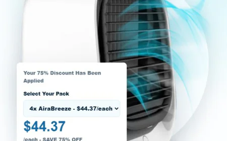 Does the AiraBreeze Air Cooler have multiple fan speeds?