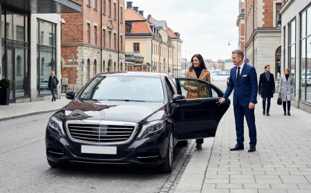 Hourly Chauffeur Service in Stockholm | Luxury Travel by SLS