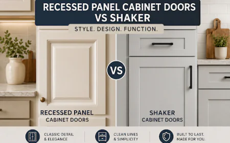 Recessed Panel Cabinet Doors vs Shaker: Which Style Fits Your Kitchen