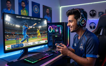 Online Cricket Gaming: Play, Compete & Enjoy Every Match