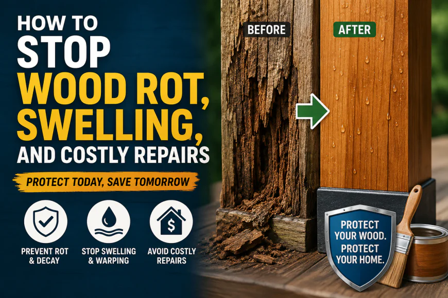 How to Stop Wood Rot, Swelling, and Costly Repairs